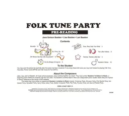 WP295 - Folk Tune Party - Book B - Bastiens Invitation to Music - Primer thumbnail 2