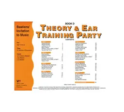 WP277 - Theory & Ear Training Party - Book D - Bastiens Invitation to Music - Primer thumbnail 2