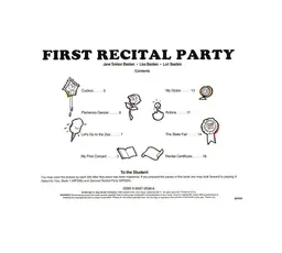 WP291 - First Recital Party - Book C - Bastiens Invitation to Music - Primer thumbnail 2
