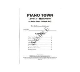 MP152 - Piano Town Halloween - Level 2 - Keith Snell thumbnail 2