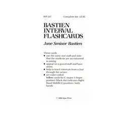 WP247 - Bastien Interval Flashcards thumbnail 1