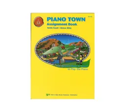 MP165 - Assignment Book - Piano Town - Keith Snell thumbnail 1