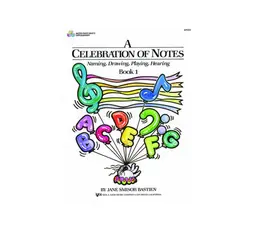 WP253 - A Celebration Of Notes - Book 1 - Bastien thumbnail 1