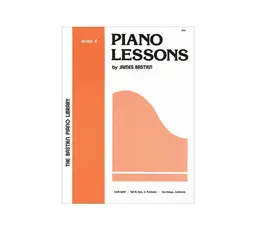 WP5 - Bastien Piano Library - Piano Lessons - Level 4 thumbnail 1