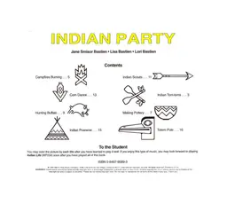 WP286 - Indian Party - Book C - Bastiens Invitation to Music - Primer thumbnail 2