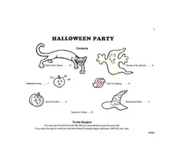 WP290 - Halloween Party - Book A - Bastiens Invitation to Music - Primer thumbnail 2