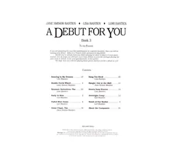 WP267 - A Debut for You - Book 3 - Level 2, 3 - Bastien thumbnail 2