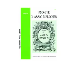 WP75 - Favorite Classic Melodies - Level 3 - Bastien thumbnail 1