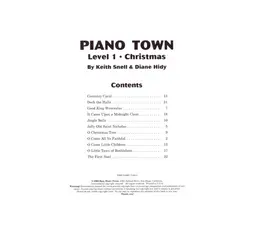 MP141 - Piano Town Christmas - Level 1 - Keith Snell thumbnail 3