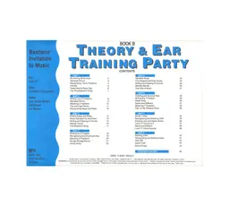 WP275 - Theory & Ear Training Party - Book B - Bastiens Invitation to Music - Primer thumbnail 2