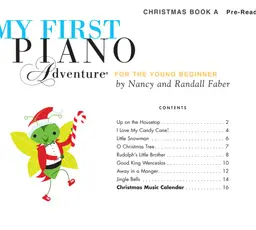 My First Piano Adventure® - Christmas Book A thumbnail 2