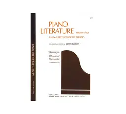 GP57 - Piano Literature - Volume 4 - Level 6 - Bastien thumbnail 1